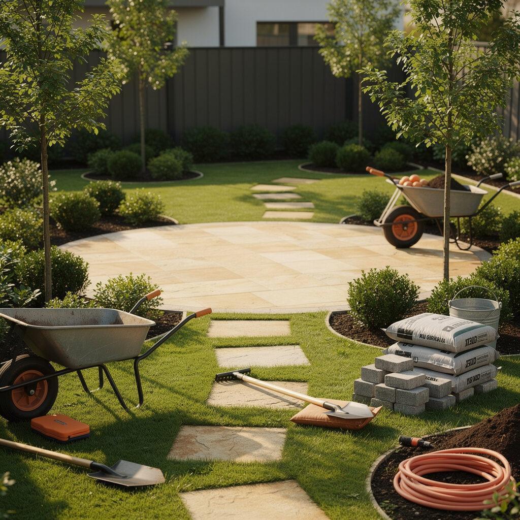 Wie gestalten wir Ihre Außenflächen? Garten- und Landschaftsbau – Alpha General Construction GmbH