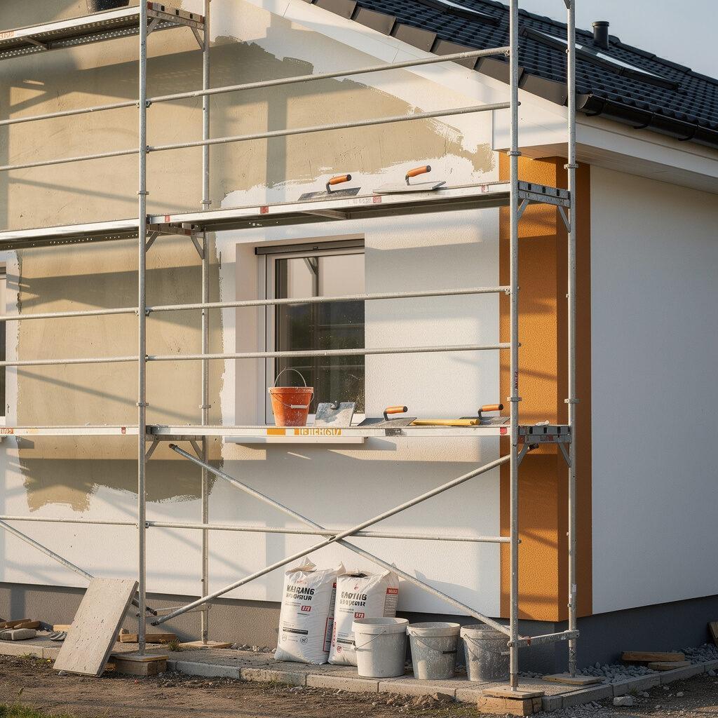 Sanierung am Bestandshaus Ablauf – Alpha General Construction GmbH