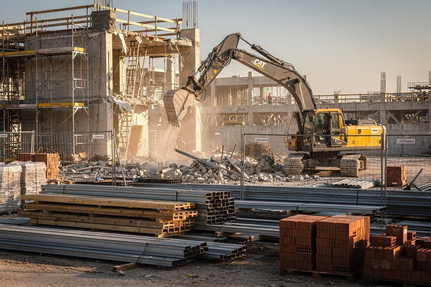 Abbrucharbeiten, Neubau und Sanierung – Werte eines Generalunternehmers – Alpha General Construction GmbH